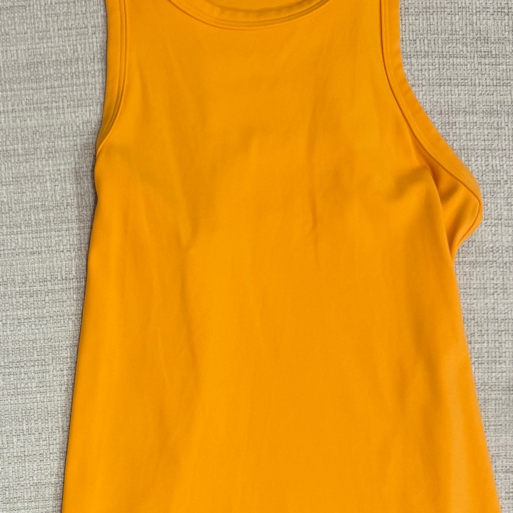 Lulu Bright Orange Tank Top